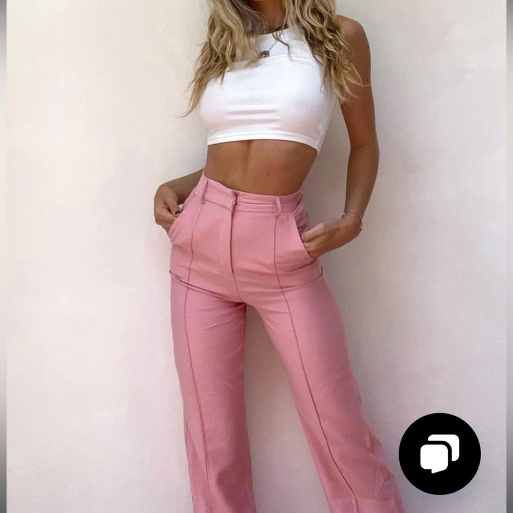 High waisted pants
